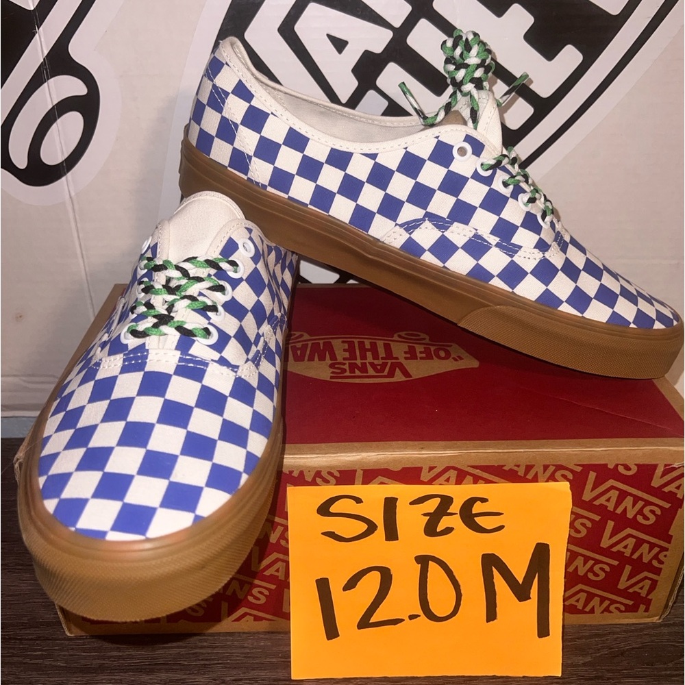 Vans Authentic Checkers sz Multiple Sizes
